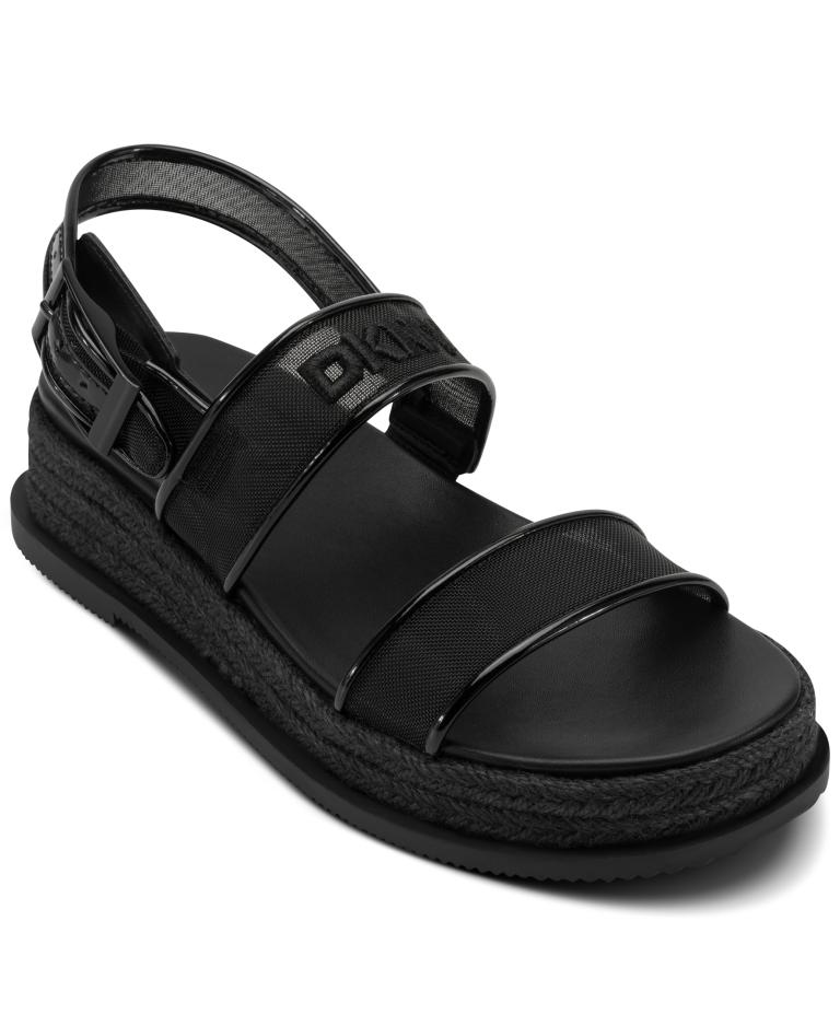BERNAE-SLINGBACK-K1563325-BLACK-3／4 PROFILE VIEW